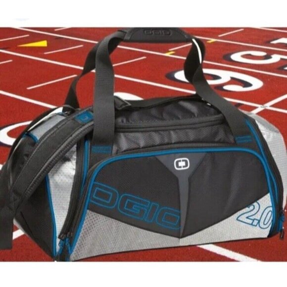 OGIO ENDURANCE 2.0 Duffel Bag Travel Sports Crossbody Strap Top Zipper - Picture 2 of 12